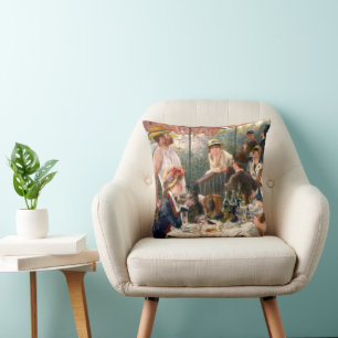 Renoir French Luncheon Boating Party Cushion