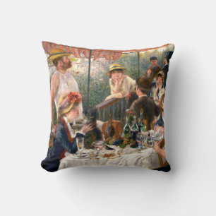 Renoir French Luncheon Boating Party Cushion