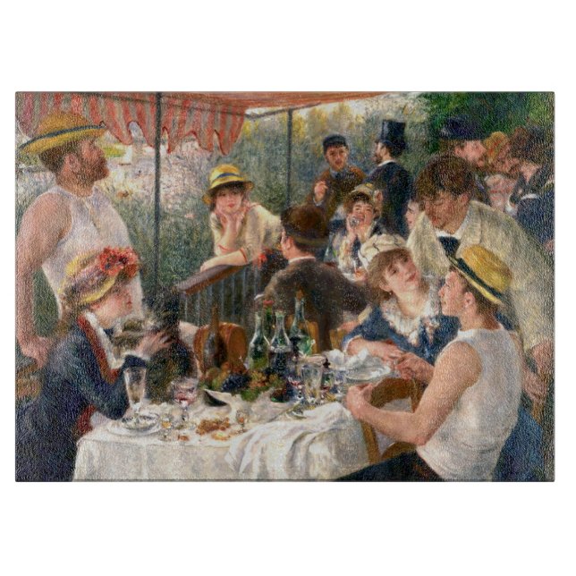 Renoir French Luncheon Boating Party Cutting Board (Front)