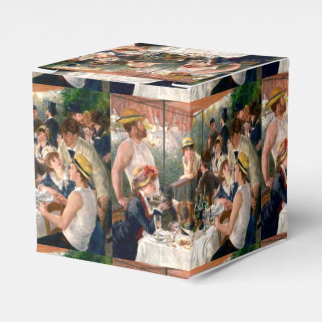 Renoir French Luncheon Boating Party Favour Box (Front Side)