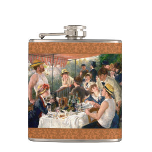 Renoir French Luncheon Boating Party Hip Flask