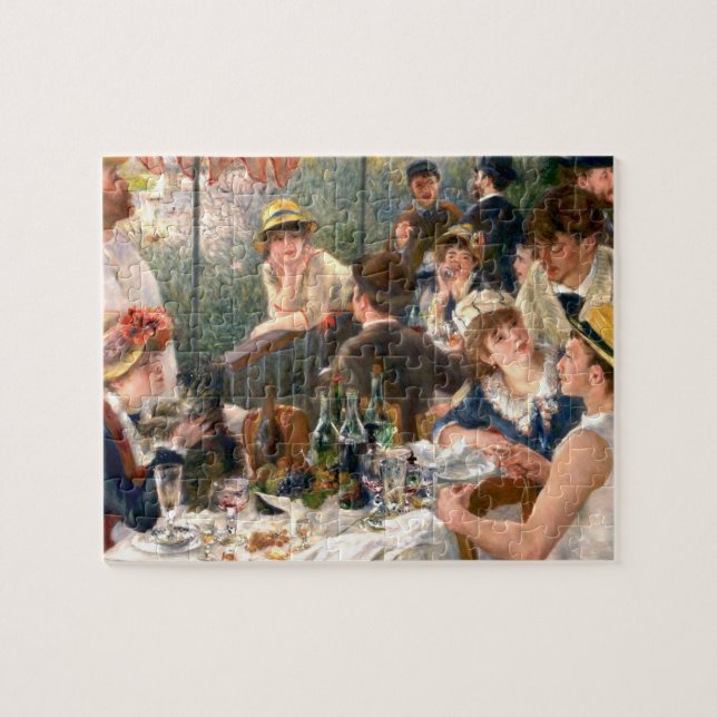 Renoir French Luncheon Boating Party Jigsaw Puzzle (Horizontal)