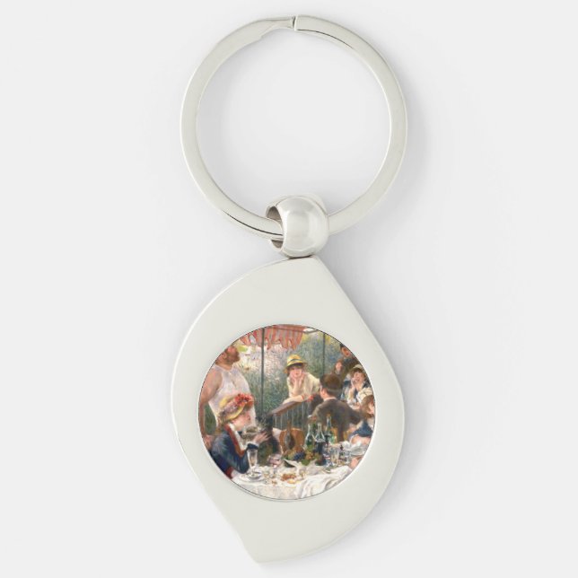 Renoir French Luncheon Boating Party Key Ring (Front)