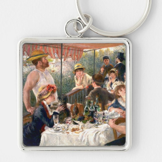 Renoir French Luncheon Boating Party Key Ring (Front)