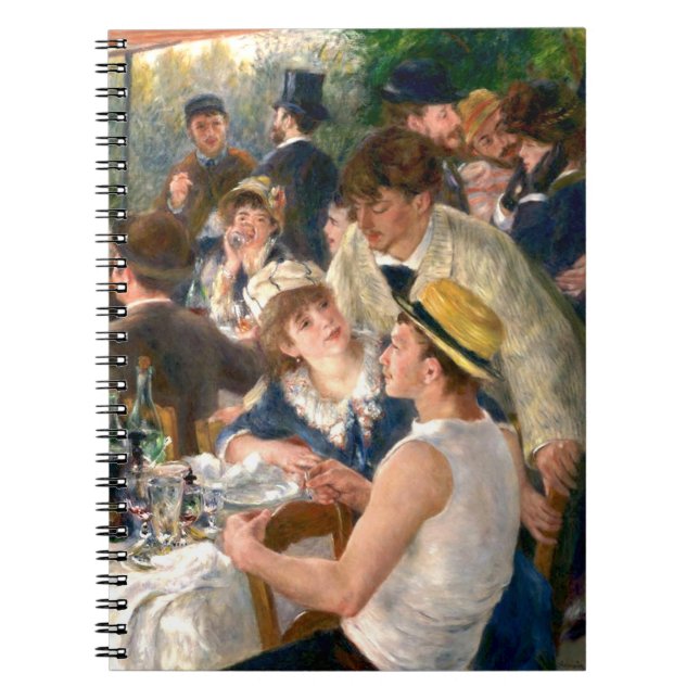 Renoir French Luncheon Boating Party Notebook (Front)