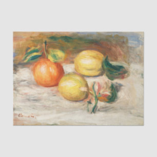 Renoir Fruit Still Life Floral Lemon Decoupage Tissue Paper