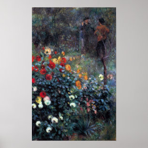 Renoir - Garden in the street Cortot Montmartre Poster