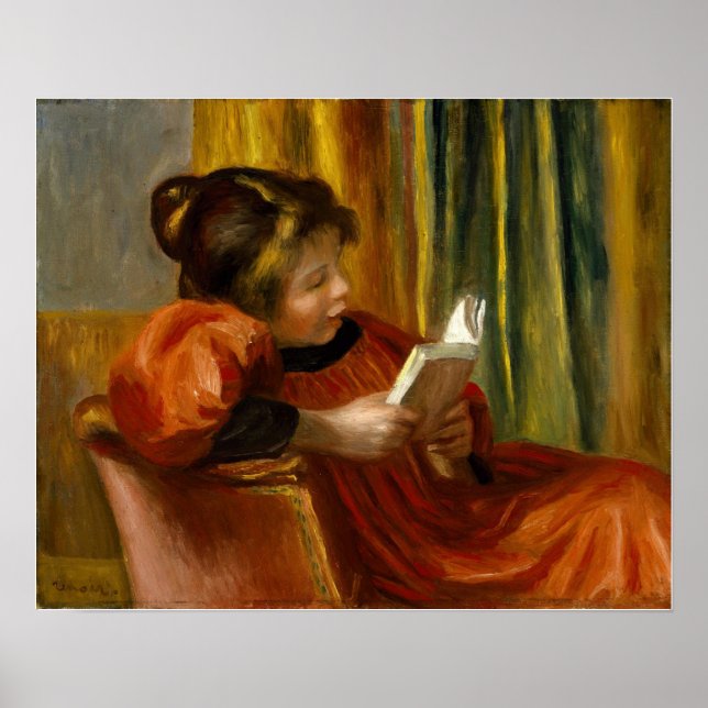 Renoir - Girl Reading Poster (Front)