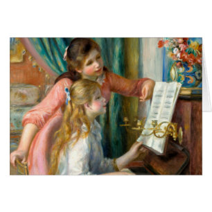 Renoir Girls at the Piano impressionist