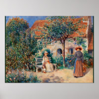 Renoir - In Brittany, famous painting,