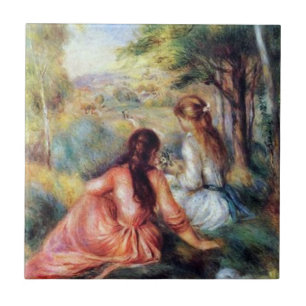 Renoir: In the Meadow Tile