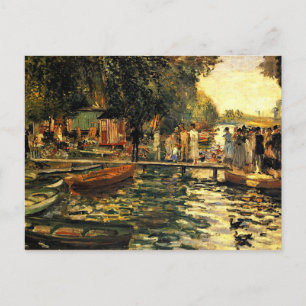 Renoir - La Grenouillere Postcard
