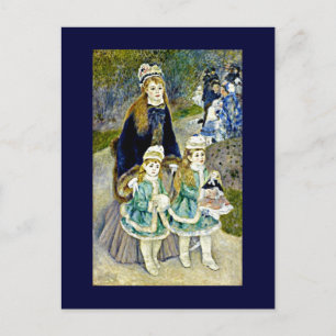 Renoir - La Promenade Postcard