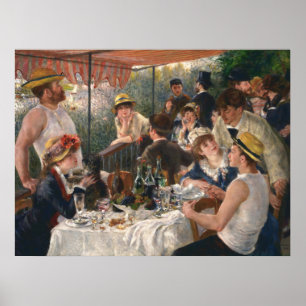 Renoir Luncheon of the Boating Party Fine Art Poster