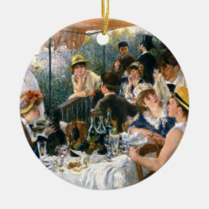 Renoir, "Luncheon of the Boating Party" Ornament
