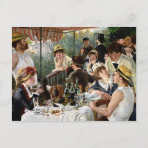 Renoir: Luncheon of the Boating Party Postcard