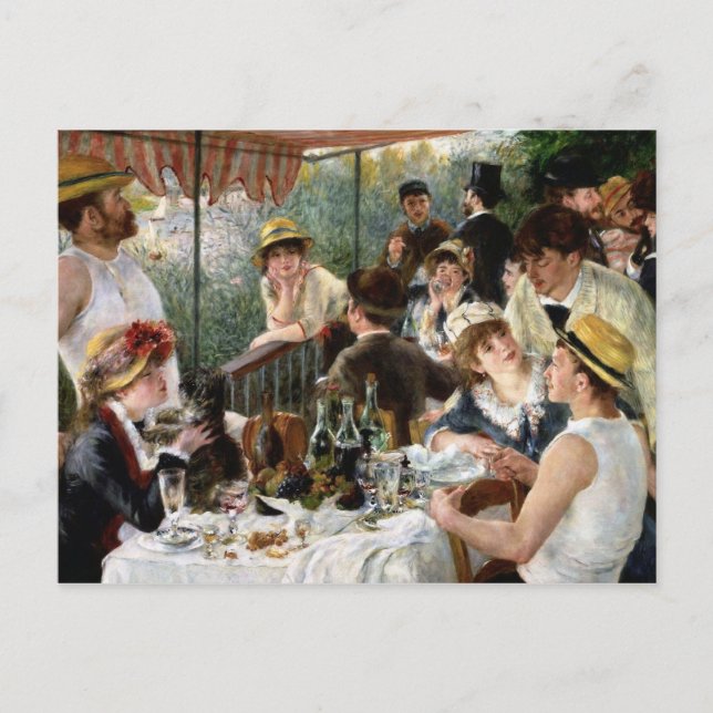 Renoir: Luncheon of the Boating Party Postcard (Front)