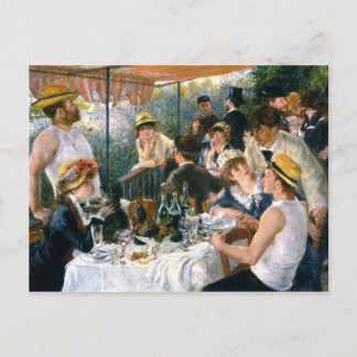 Renoir, "Luncheon of the Boating Party" Postcard