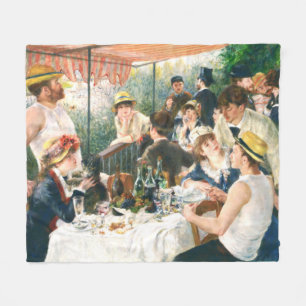 Renoir Luncheon of the Boating Party Renoir Fleece Blanket