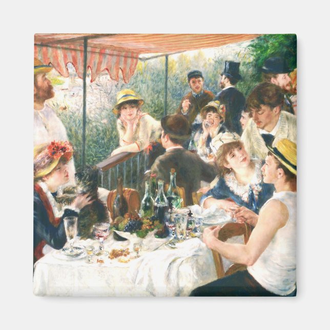 Renoir  Luncheon of the Boating Party Renoir    Magnet (Front)