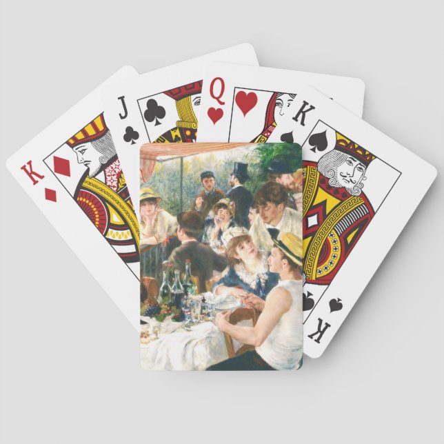 Renoir  Luncheon of the Boating Party Renoir       Playing Cards (Back)