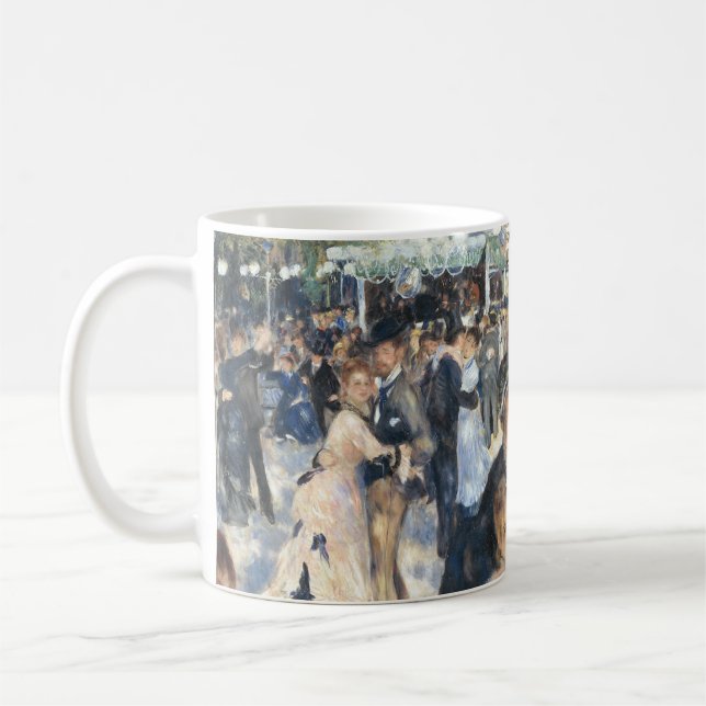 Renoir Moulin Dance Galette Party Coffee Mug (Left)
