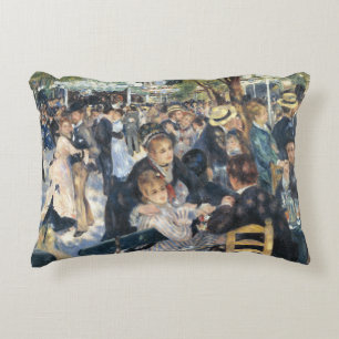 Renoir Moulin Dance Galette Party Decorative Cushion