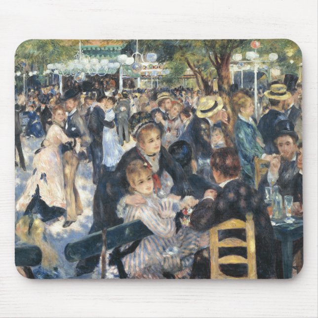 Renoir Moulin Dance Galette Party Mouse Mat (Front)