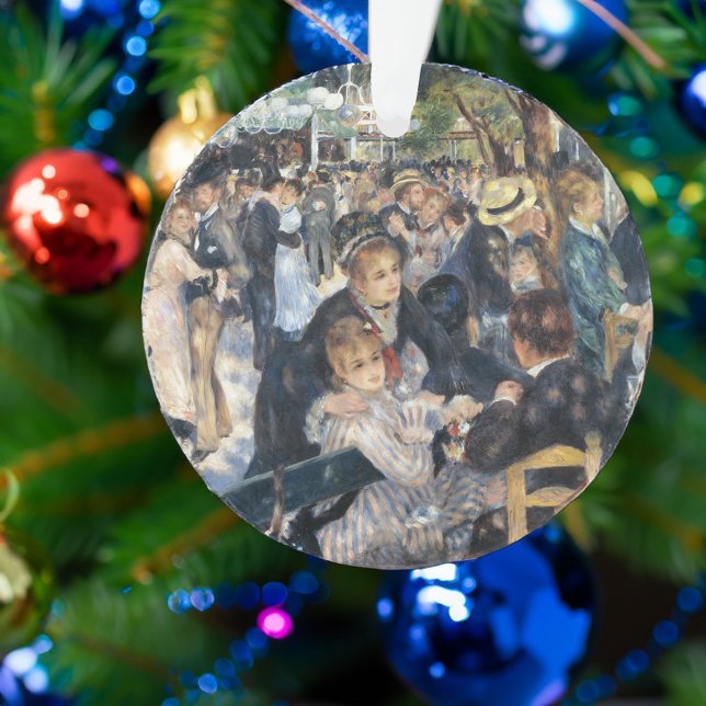 Renoir Moulin Dance Galette Party Ornament (Creator Uploaded)