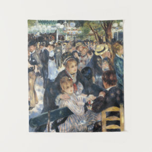 Renoir Moulin Dance Galette Party Tapestry