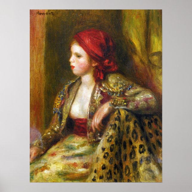 Renoir - Odalisque 1895 Poster (Front)