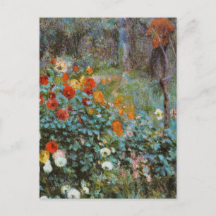 Renoir Painting Postcard