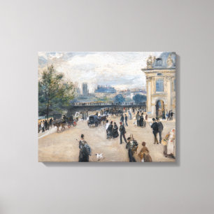 Renoir - Paris, Institut au Quai Malaquais Canvas Print