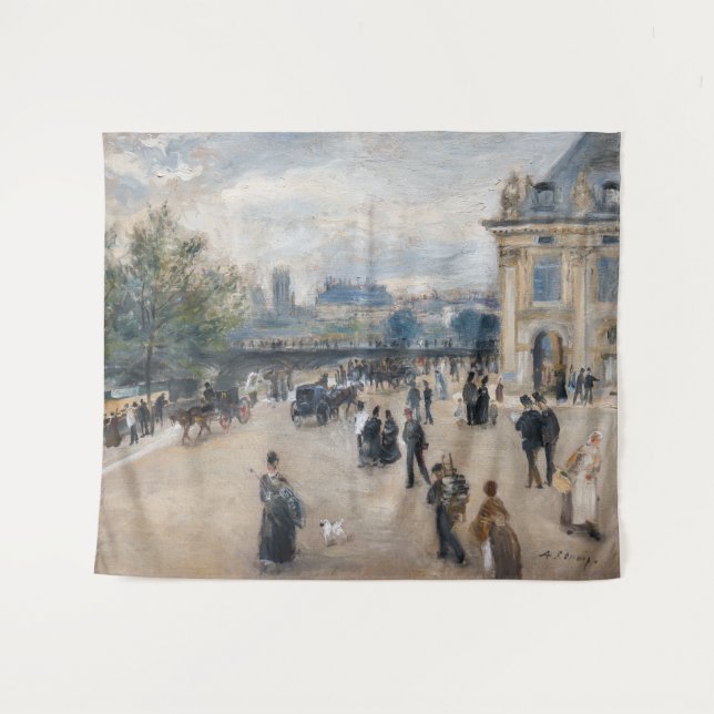 Renoir - Paris, Institut au Quai Malaquais Tapestry (Front (Horizontal))