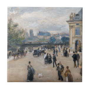 Renoir - Paris, Institut au Quai Malaquais Tile