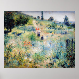 Renoir - Path Leading through Tall Grass Poster
