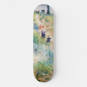 Renoir - Path Leading through Tall Grass Skateboard