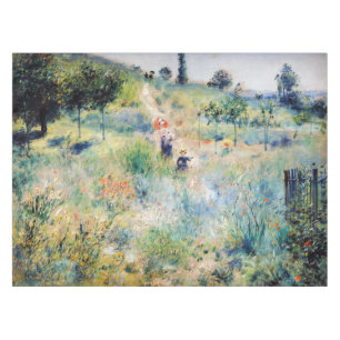 Renoir - Path Leading through Tall Grass Tablecloth