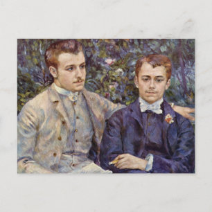 Renoir - Portrait of a Brother Fine Art Postcard