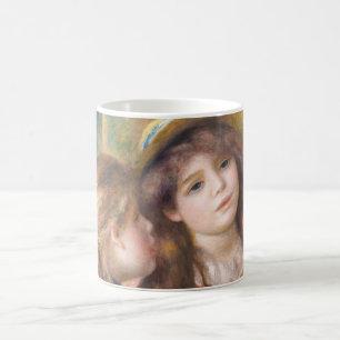 Renoir - Portrait of Two Little Girls Coffee Mug