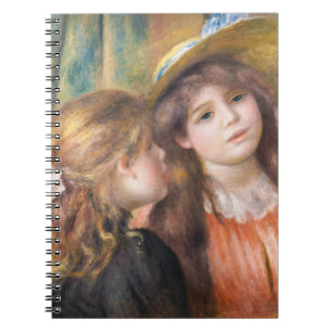 Renoir - Portrait of Two Little Girls Notebook