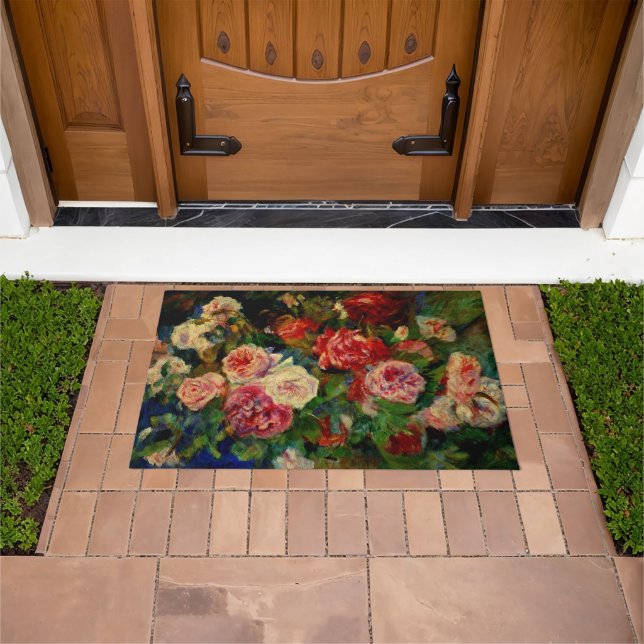 Renoir - Roses, Doormat (Outdoor)