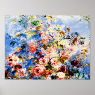 Renoir - Roses in a Window Poster