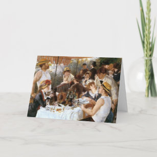 Renoir’s ‘Luncheon of the Boating Party’ Birthday Card