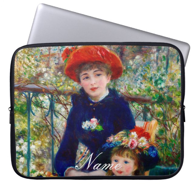 Renoir’s Mother and Child  Laptop Sleeve (Front)
