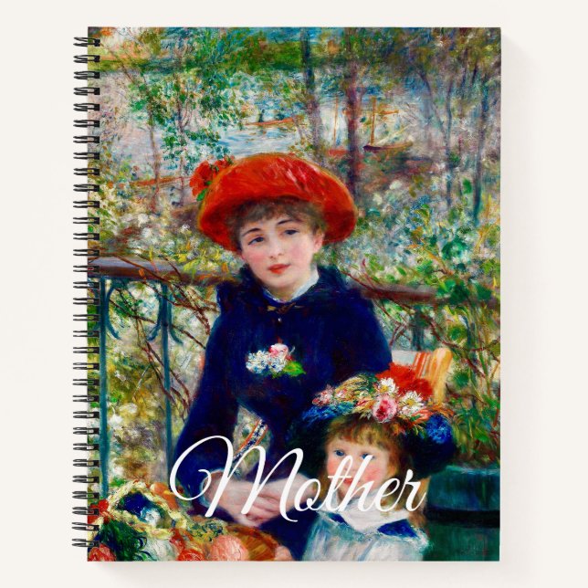 Renoir’s Mother and Child  Notebook (Front)