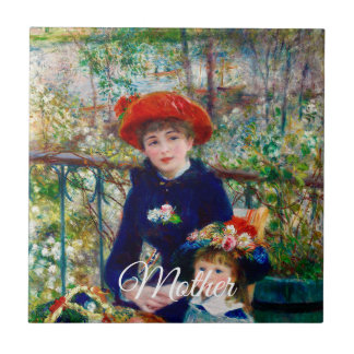Renoir’s Mother and Child Tile