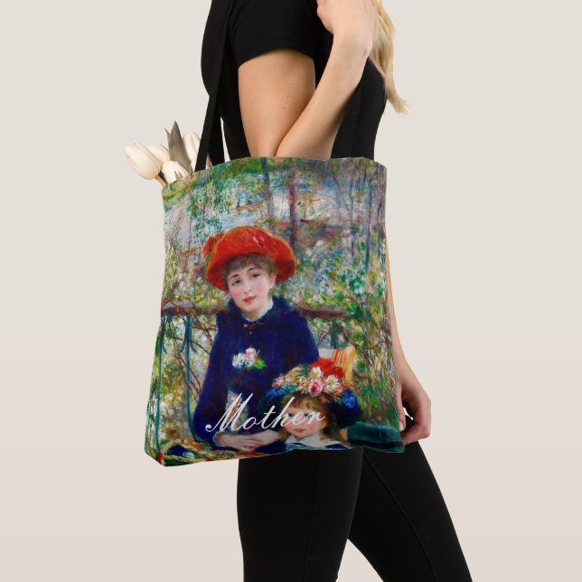 Renoir’s Mother and Child Tote Bag (Close Up)