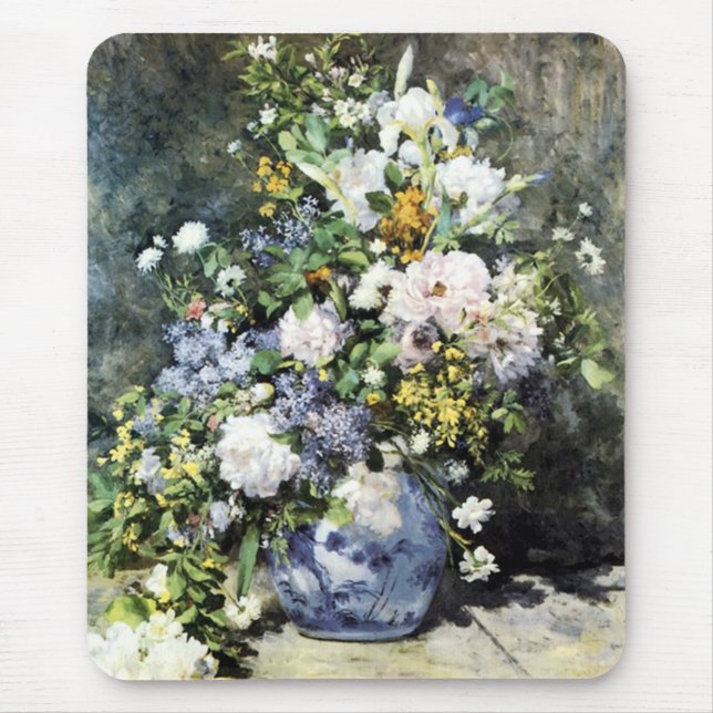 Renoir’s “Spring Bouquet” – Mousepad (Front)