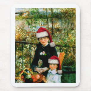 Renoir Santa Mouse Mat